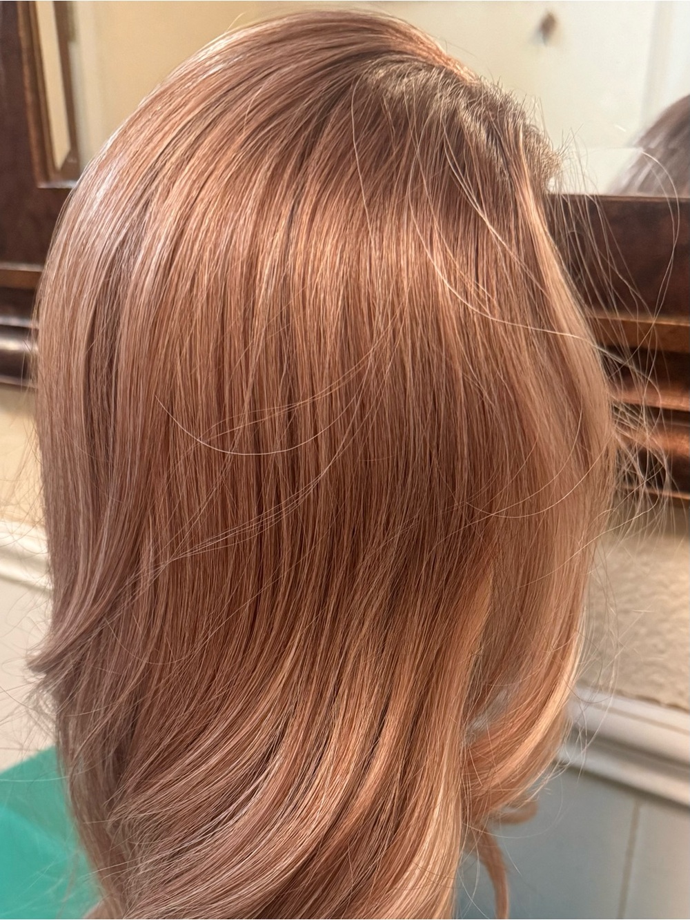 Chelsey Smith Cosmetics MOTHER PEACH Lace Front Wig size Standard - Picture 4 of 9